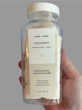 JOON x MOON Coconut Exfoliating Sugar Scrub Shea Butter + Aloe
